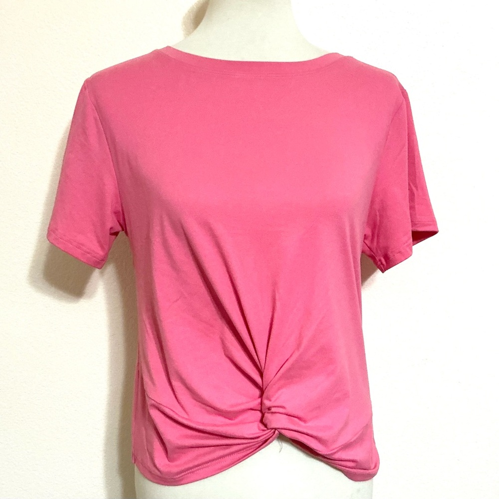 Move Theology Twist Front Top Coral M